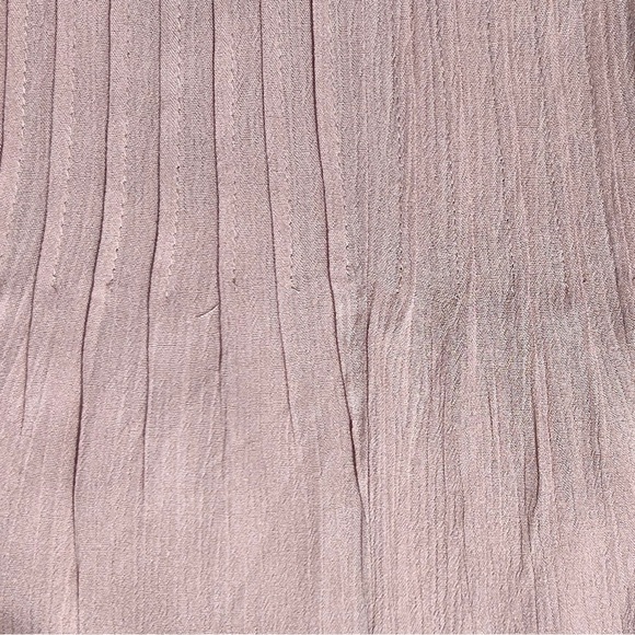 TORRID Mauve Cold Shoulder Trapeze Dress Rayon Gauze Lined Relaxed Fit 1 (14/16) - Picture 6 of 9